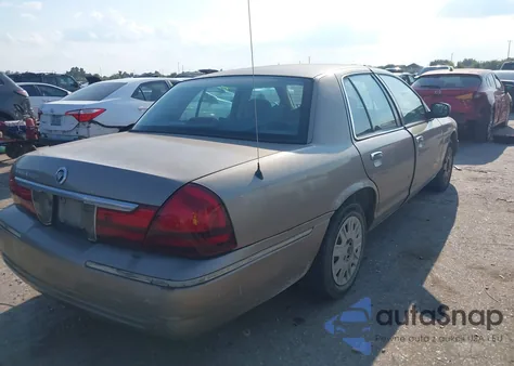 2005 Mercury Grand Marquis Gs из США, поврежденный, VIN 2MEFM74W25X625920